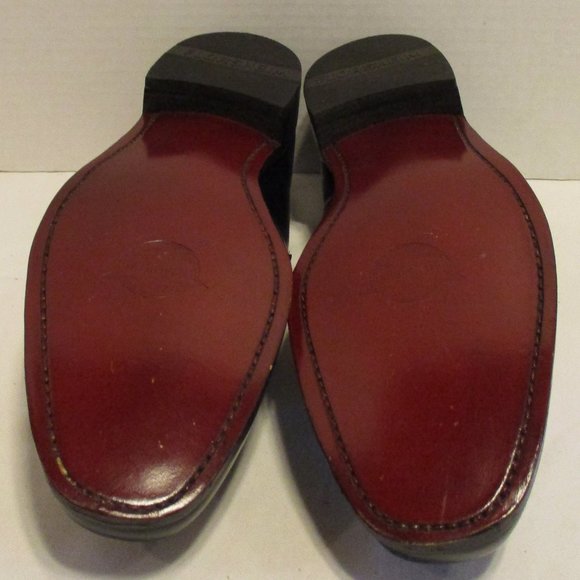 Florsheim Men Size 10.5 Black Slip On Business Travel Evening Dress Shoes main image 2